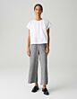 Opus Mileni Crinkle Two-Tone Broek Coal Blue