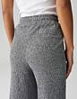 Opus Mileni Crinkle Two-Tone Broek Coal Blue