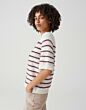 Opus Pimota Trui Stripe Rose Tint