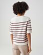 Opus Pimota Trui Stripe Rose Tint