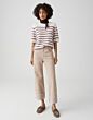 Opus Pimota Trui Stripe Rose Tint