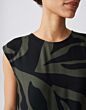 Opus Wicyla Lush Jurk Black 