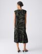 Opus Wicyla Lush Jurk Black 