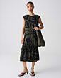 Opus Wicyla Lush Jurk Black 