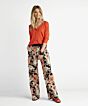 Summum Woman Trousers Flowers Multicolor