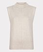 Esqualo Sweater Col Shoulders Pads Light Sand