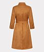 Esqualo Dress Suedine Camel