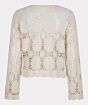 Esqualo Cardigan Crochet Natural