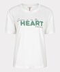 Esqualo T-shirt Cavair Print ''Heart''