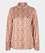 Esqualo Blouse Oversized Groovy Print 