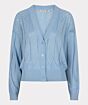 Esqualo Cardigan Lurex Fancy Blue 