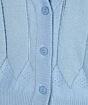 Esqualo Cardigan Lurex Fancy Blue 
