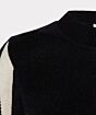 Esqualo Dress Intarsia Ivory/Black