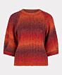 Esqualo Sweater Multicolor Red