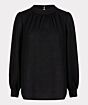 Esqualo Blouse Fancy Lurex Black