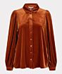 Esqualo Blouse Basic Velours Pumpkin