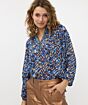 Esqualo Blouse Fancy Tape Mystery Print