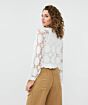 Esqualo Cardigan Crochet Offwhite