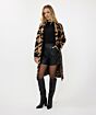Esqualo Cardigan Jacquard Black/Brandy