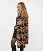 Esqualo Cardigan Jacquard Black/Brandy