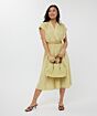 Esqualo Dress Long Wide Lemon Pie 