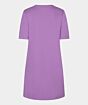 Esqualo Dress R/Neck Paspel Pockets Lilac