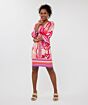 Esqualo Dress Beads Disco Hit Print 