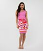 Esqualo Skirt Disco Hit Print