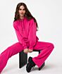 Esqualo Sweater Hoodie Modal Cerise Pink