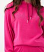 Esqualo Sweater Hoodie Modal Cerise Pink