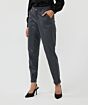 Esqualo Trousers Jogger Vegan Leather Grey 