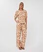 Esqualo Trouser Solar Swing Print 