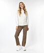 Esqualo Sweater Col Shoulders Pads Light Sand