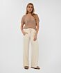 Esqualo Sweater Open Knit Lurex Praline 