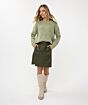 Esqualo Sweater Melange Moss Green