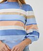 Esqualo Sweater Striped Blue 