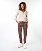 Esqualo Trousers Chino Scalloped Print 
