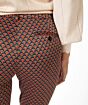 Esqualo Trousers Chino Scalloped Print 