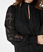 Esqualo Dress Smock Jaquard 