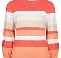 Esqualo Sweater Stripes Strawberry 