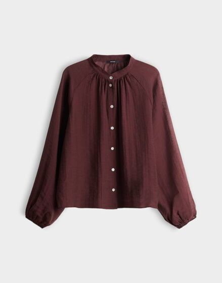 Opus Fabrielle Blouse Cherry Jam