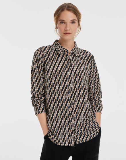 Opus blouse Falkine sweet almond