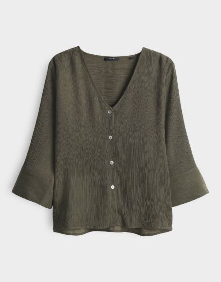 Opus Felsea Blouse Olive Leaf