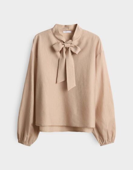 Opus Fomantica Blouse Macadamia 