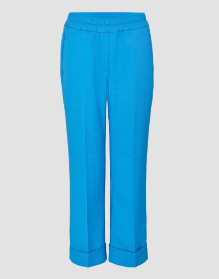 Opus Stoffen broek Maikito City Blue Up 