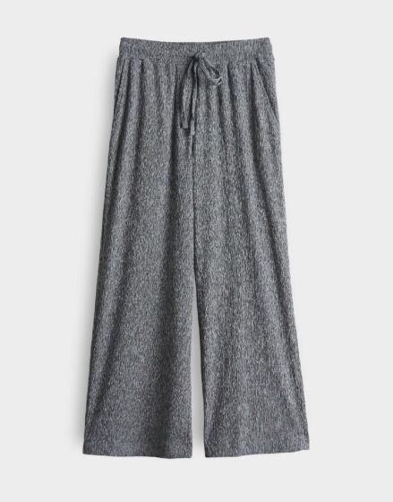 Opus Mileni Crinkle Two-Tone Broek Coal Blue