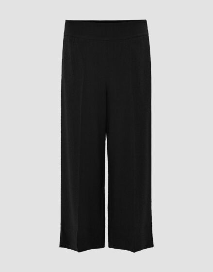 Opus Misha Structured Broek Black