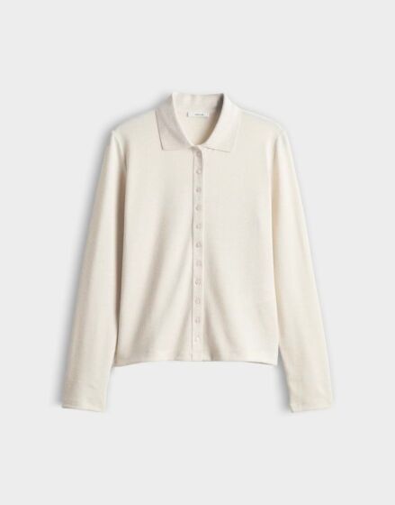 Opus Sugimi Poloshirt Soft Cream 