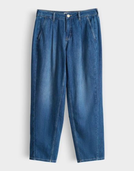 Opus Lolah Comfy Jeans Mid Slouchy Blue