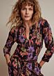 Summum Woman Jumpsuit Flower Jacquard 